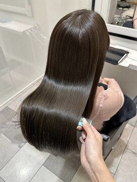トータルビューティーサロン プリエ(prier) うる艶ロング/オリーブブラウン/髪質改善トリートメント