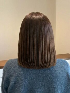 ワンマイル 八潮店(one mile) 30代40代50代◎白髪染めリタッチカラー丸みショート八潮