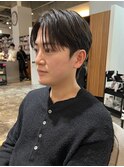 【石山】ダウンパーマで作るスリークカット
