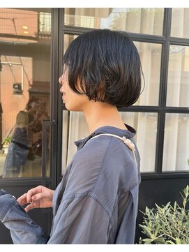 ファヴォリ(favori) 【favori 自由が丘】ボブ ボブパーマ 黒髪ボブ 大人ボブ