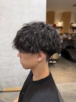 メンズクル(men's quru.)&nbsp;ツイストスパイラルパーマツイスパメンズカットメンズパーマ勝川