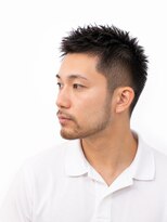 オルタナティブパレード(Alternative Parade) スパイキーショート メンズ黒髪ベリーショート 刈り上げスタイル