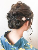 カフール(hair salon CAFULE)&nbsp;浴衣アレンジ