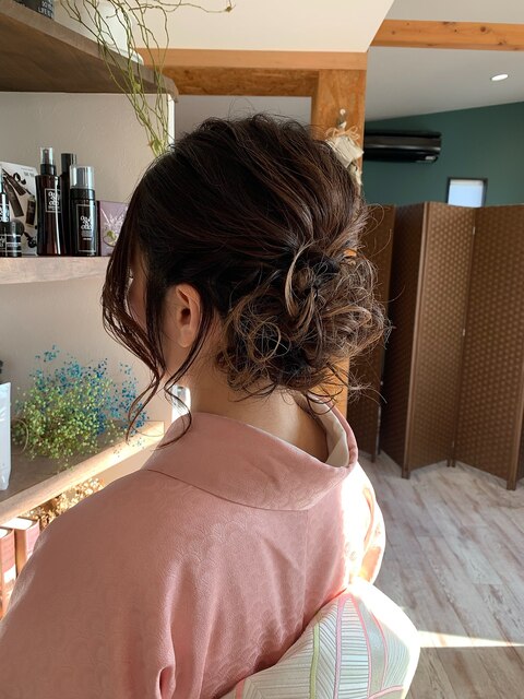 卒園式ヘアセット