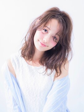 ネオリーブアオバ 高田馬場店(Neolive aoba) 大人可愛いエアリーミディアムヘア