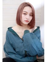 オーシャン(Ocean)&nbsp;[OCEAN Hair&Life藤原純] ワンレン濡れ髪ボブ☆