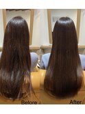 髪質改善カラー
