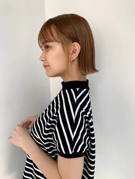 ガーデン オオタカノモリ(garden otakanomori) 20代30代大人かわいいうる艶髪抜け感ヘア切りっぱなしボブ