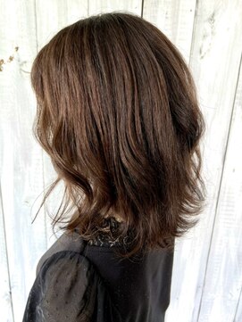 エスハートオブヘアー 植田店(ES Heart of HAIR) 【ES 伊藤】サマースタイル No.61 グレージュ外ハネウルフ