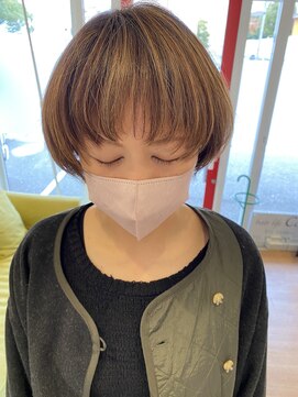 ヘアーライフ コラボ(hair life Colabo) ハイライトマッシュ