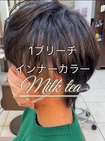 スタイルクリエイター 牛久店(Style Creator) メンズインナーカラー　ミルクティー