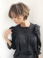 オーソ(AUTHO)&nbsp;ショートヘア/大人ガーリー/チョコレート/モード/プリカール　f