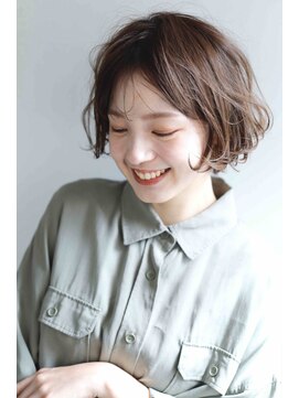 ヘアーアンドメイク エイダ(hair&make eida) マッシュパーマボブ　神保町/神保町駅