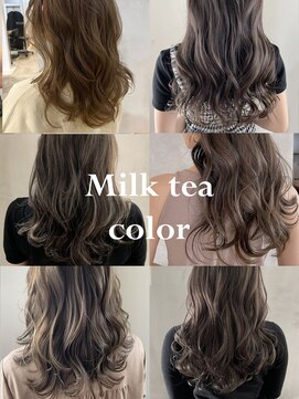 オリンテ バイ レシッド 表参道(orente by rcid) MILKTEA  COLOR