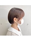 可愛い丸みショートボブ【10代20代30代】