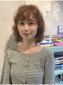 くせ毛風、柔らか触感のパーマ