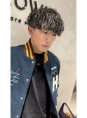 無造作ハイライトマッシュ