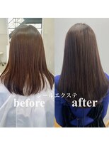 ヘアー アイス 御器所本店(HAIR ICI) 20代30代大人可愛いシールエクテブラウンカラー