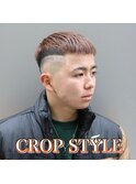 クロップスキンフェードマロンベージュ