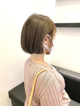 ハーツ(Heart's) 【ブリーチなし】カーキベージュ