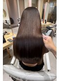 チャコールグレー×髪質改善
