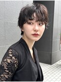 ＃ハンサムショート＃パーマ