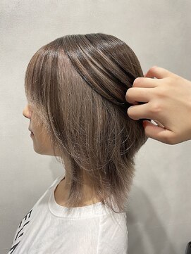 グロー 浦安店(glow) ウルフカット×インナーカラー