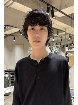 ビビト(bibito) bibito メンズウルフ ウェーブパーマ メンズウルフ パーマ