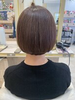 アッシュ 仙川店(Ash)&nbsp;長めボブひし形ボブワンカールボブミディアムボブ30代40代50