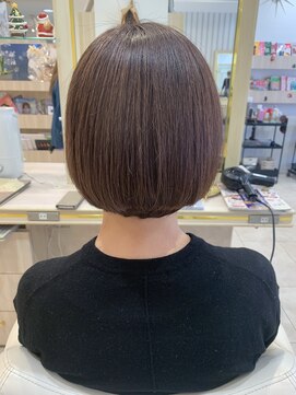 アッシュ 仙川店(Ash) 長めボブひし形ボブワンカールボブミディアムボブ30代40代50