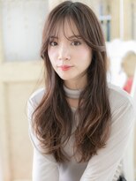 モッズ ヘア 福岡姪浜店(mod's hair)&nbsp;mod's姪浜/くすみベージュ大人美人小顔韓国風巻き毛先パーマg