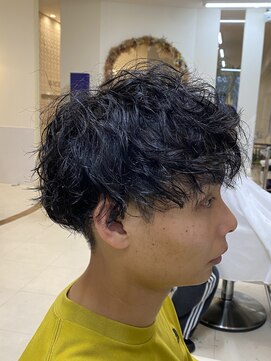 ニコラ(NICOLA) マッシュ×スパイラルパーマ