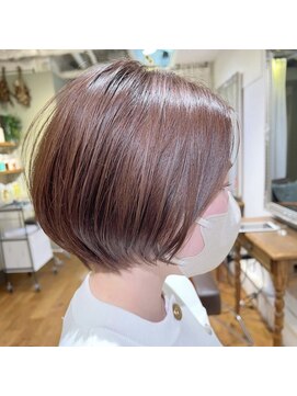 リーフ 菊川店(LeaF) ナチュラルショートボブ