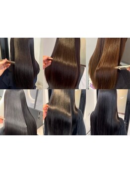 縮毛矯正は傷む…と思っている方にオススメ！気になるクセやうねりを解消して、扱いやすい美髪が叶う♪