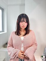 セミロングレイヤーカット