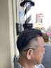 白髪染め＆カット（シャープ・ブロー込み） ￥6000