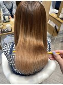 髪質改善ストレート