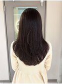 梅雨前縮毛矯正ワンカールレイヤーカット韓国ヘア【横浜】
