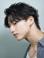 韓国センターパートニュアンスパーマフェザーパーマメンズカット
