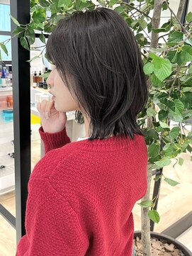 ジ オスカー(THE OSCAR) 【THE OSCAR 印南】暗髪×外ハネボブ