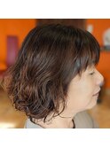 ウェーブヘアー
