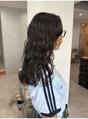 ロングパーマ