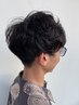 【メンズおすすめ】カット＋クリームパーマ　￥11200