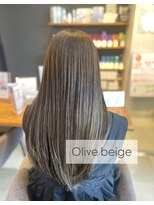 ティーズピーク(ty s peak)&nbsp;【color】  ワンカラー × オリーブベージュ