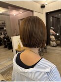【GOOD &nbsp;DAY &nbsp;HAIR】 ボブ &nbsp;細めハイライト ケアブリーチ 下北沢