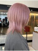 レイヤー×ホワイトピンク