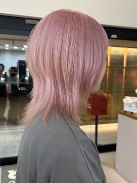 レイヤー×ホワイトピンク