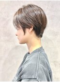 クラゲヘアー/オリーブグレー/小顔/ココアベージュ/鶴ヶ峰YS123