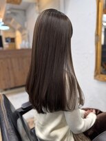 エル バイ ホーム(L by HOME)&nbsp;透明感グレージュ　赤みを消したカラー　トーンダウン