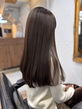 エル バイ ホーム(L by HOME) 透明感グレージュ　赤みを消したカラー　トーンダウン